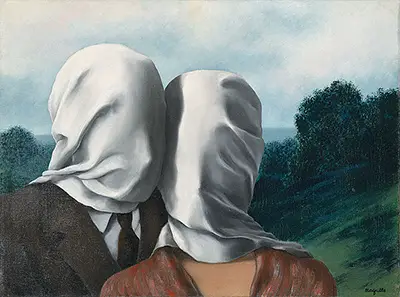 Les Amants I Rene Magritte